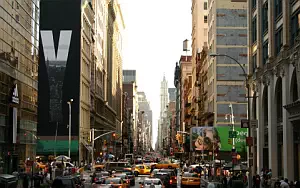 New York street wide wallpapers and HD wallpapers