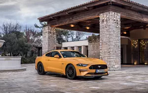 Ford Mustang GT Fastback (Orange Fury) EU-spec car wallpapers