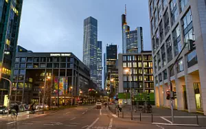 Frankfurt Bankenviertel city wallpapers