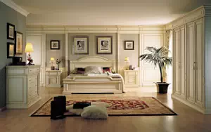 Bedroom interior wallpapers