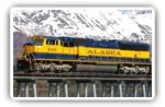 Alaska Railroad passenger trains desktop wallpapers