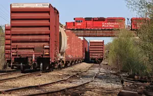 CP - Canadian Pacific Railway freight train wallpapers