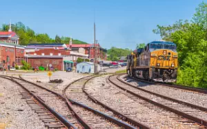 CSX Railroad freight train wallpapers