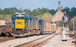 CSX Railroad freight train wallpapers