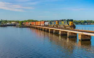 CSX Railroad freight train wallpapers