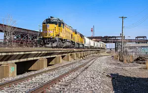 Union Pacific Railroad freight train wallpapers