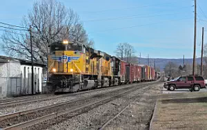 Union Pacific Railroad freight train wallpapers