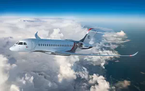 Falcon 10X private jet wallpapers