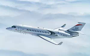 Falcon 6X private jet wallpapers