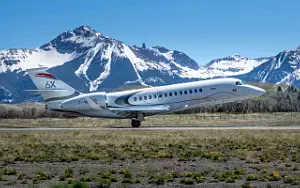 Falcon 6X private jet wallpapers