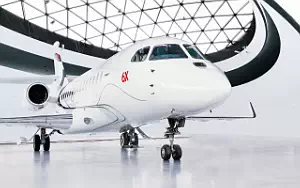 Falcon 6X private jet wallpapers