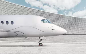 Falcon 6X private jet wallpapers