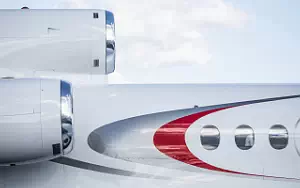 Falcon 8X private jet wallpapers