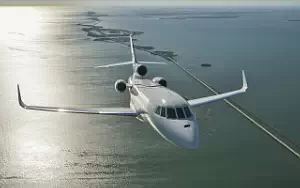 Falcon 900LX private jet wallpapers