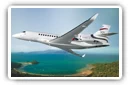 Falcon 8X private jets desktop wallpapers