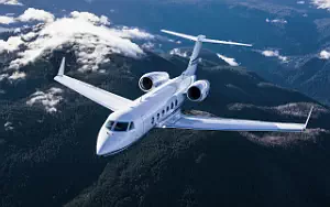 Gulfstream G450 private jet wallpapers