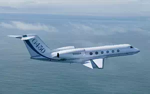 Gulfstream G450 private jet wallpapers