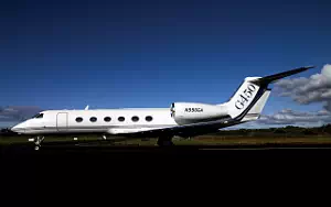 Gulfstream G450 private jet wallpapers