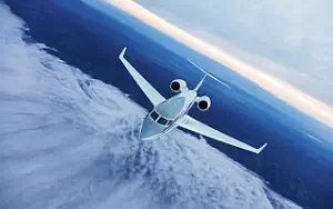 Gulfstream G500 private jet wallpapers