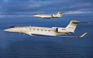 Gulfstream G500 private jet wallpapers