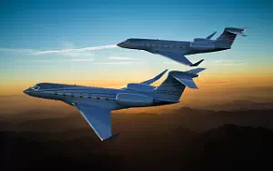 Gulfstream G500 private jet wallpapers