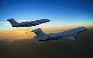 Gulfstream G500 private jet wallpapers