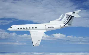 Gulfstream G550 private jet wallpapers