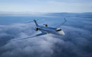 Gulfstream G550 private jet wallpapers