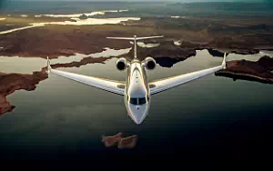 Gulfstream G650 private jet wallpapers