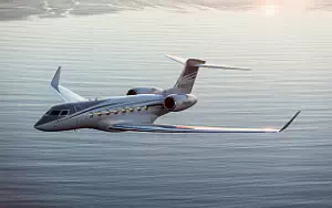 Gulfstream G650ER private jet wallpapers