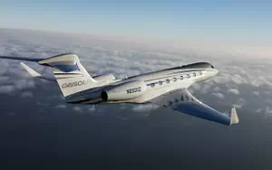 Gulfstream G650ER private jet wallpapers