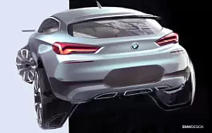 BMW X2 M Sport car sketch wallpapers