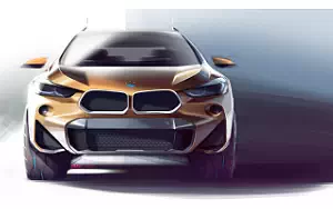 BMW X2 M Sport X car sketch wallpapers