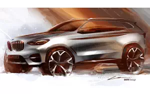 BMW X3 car sketch wallpapers