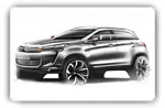 Citroen cars sketches desktop wallpapers