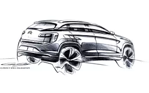 Citroen C4 AirCross car sketch wallpapers