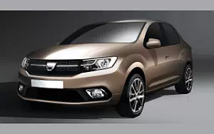 Dacia Logan car sketch wallpapers