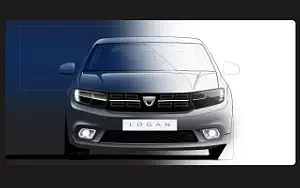 Dacia Logan car sketch wallpapers