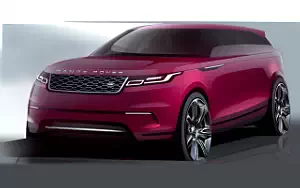 Range Rover Velar R-Dynamic car sketch wallpapers