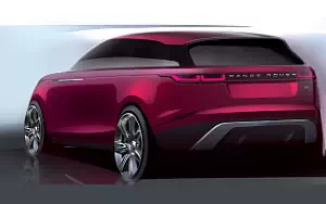 Range Rover Velar R-Dynamic car sketch wallpapers