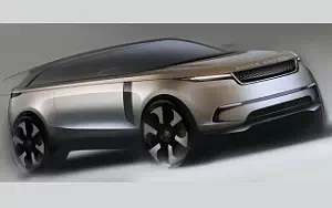 Range Rover Velar R-Dynamic car sketch wallpapers