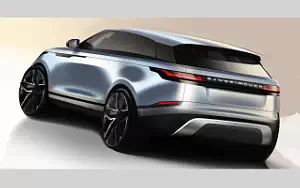 Range Rover Velar R-Dynamic car sketch wallpapers