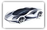 Lotus cars sketches desktop wallpapers