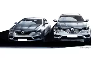 Renault Koleos car sketch wallpapers