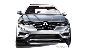 Renault Koleos car sketch wallpapers