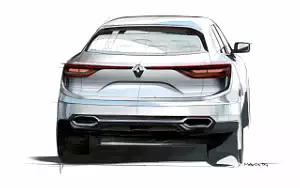 Renault Koleos car sketch wallpapers