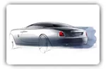 Rolls-Royce cars sketches desktop wallpapers