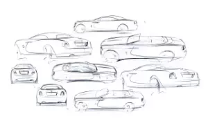 Rolls-Royce Dawn car sketch wallpapers